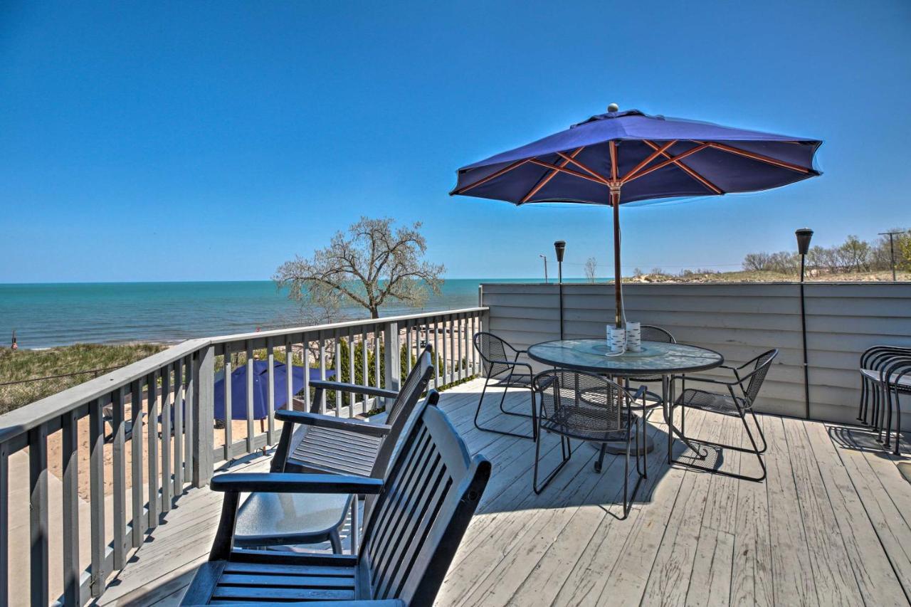 Lakefront Family Retreat With Grill Steps To Beach! Gary Екстер'єр фото